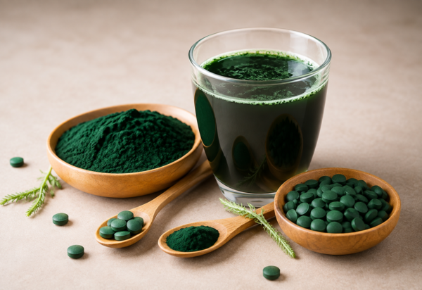 spirulina poder new Spirulina Powder (اسپرولینا پاؤڈر) | 100% Pure Blue-Green Algae Superfood